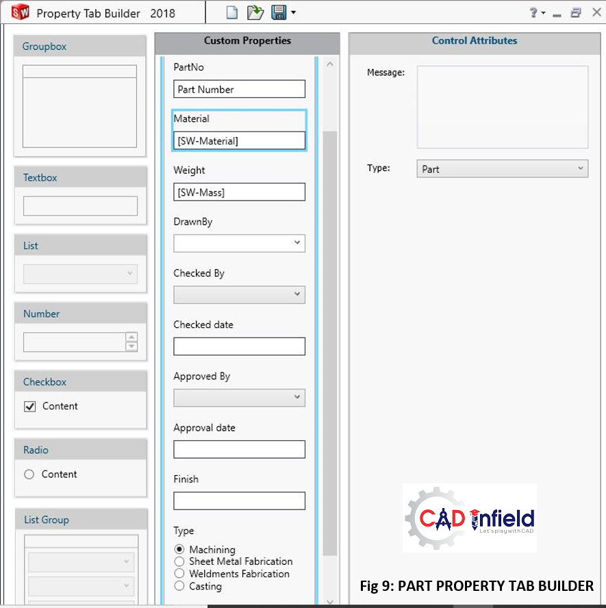 property tab builder solidworks download