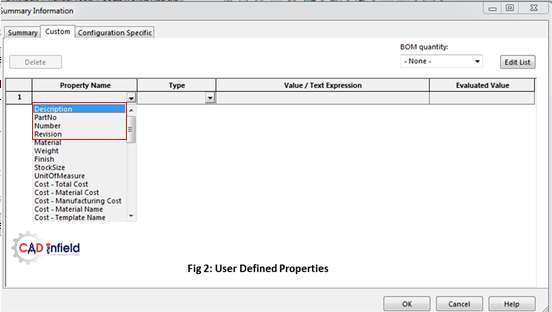 SOLIDWORKS-Custom-Properties