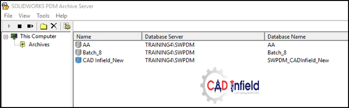 Solidworks PDM Backup