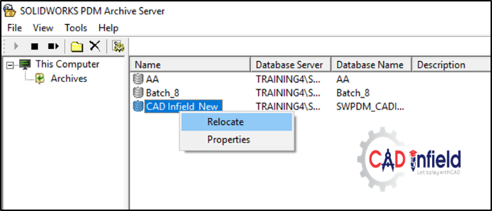 Solidworks PDM Backup