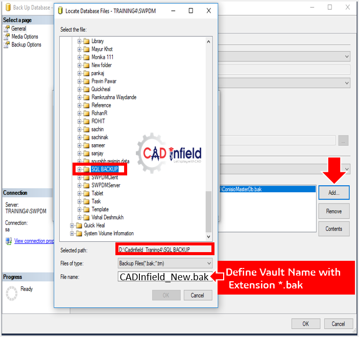 Solidworks PDM Backup