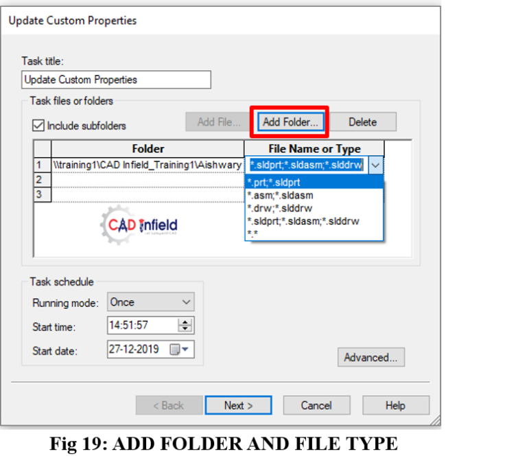 SOLIDWORKS Task Scheduler {Part 2} - Cad Infield