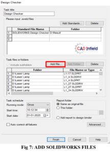 SOLIDWORKS Task Scheduler {Part 4} - Cad Infield SOLIDWORKS